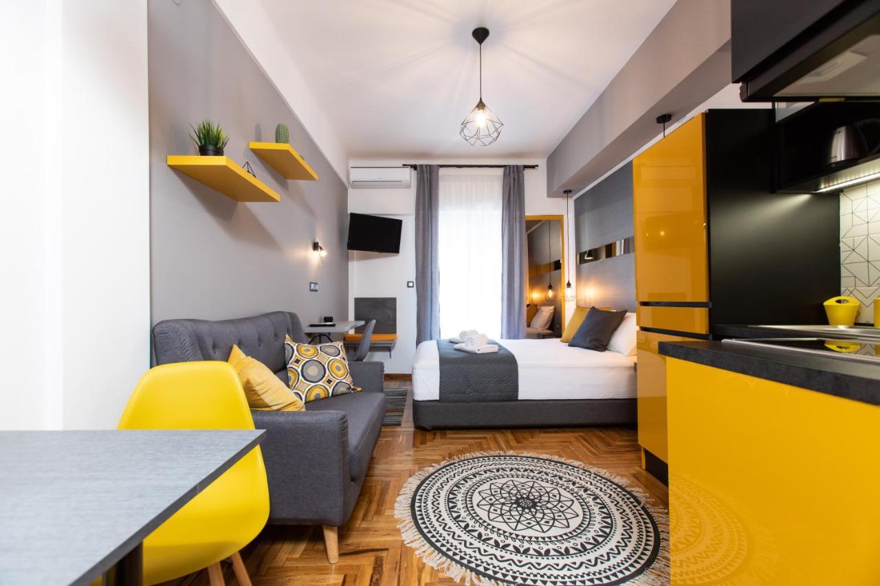 Downtown Luxury Boutique Suites : The Yellow Suite Thessaloníki Ngoại thất bức ảnh